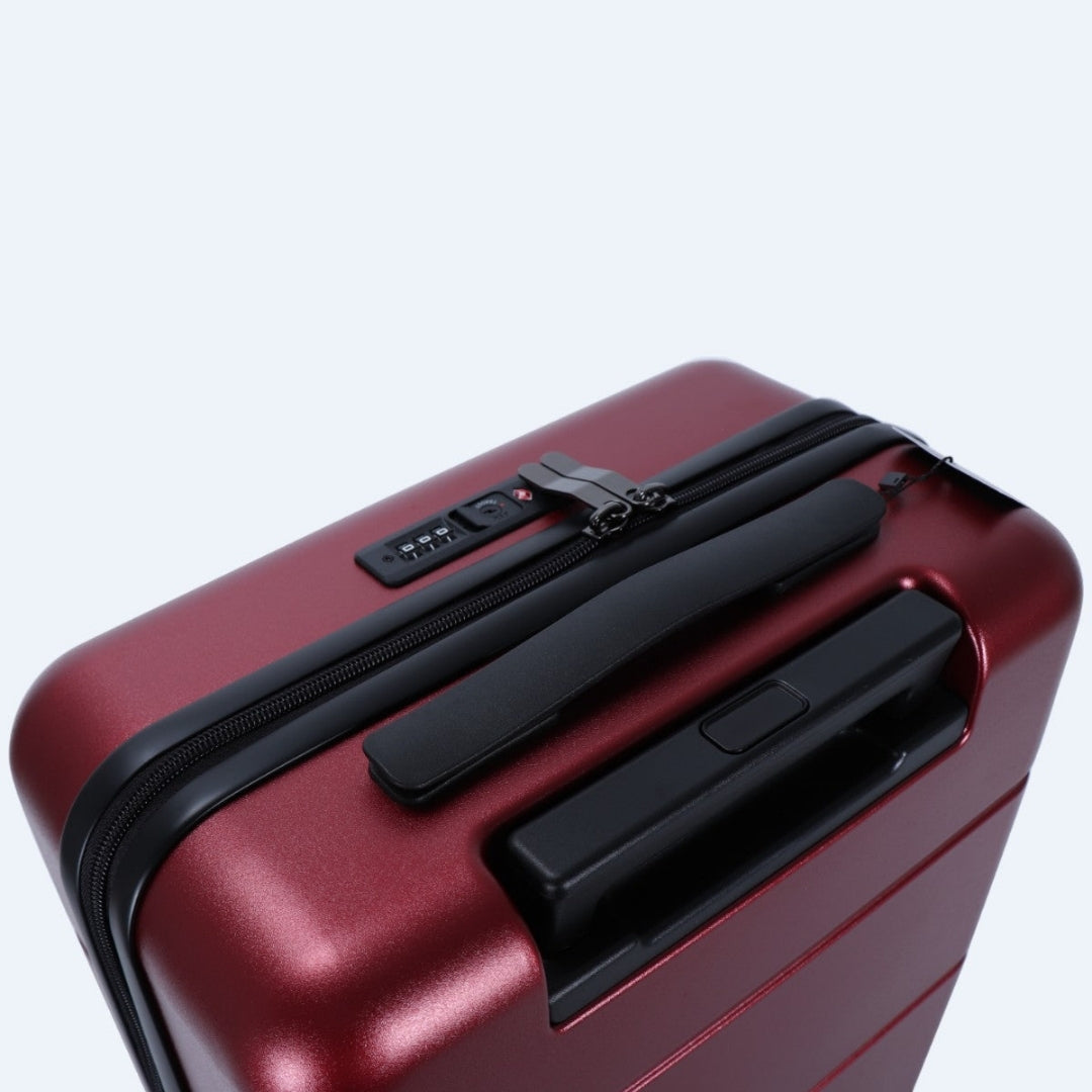 De Atlas Explorer 3-delige hardcase bagageset: reis in stijl en comfort.