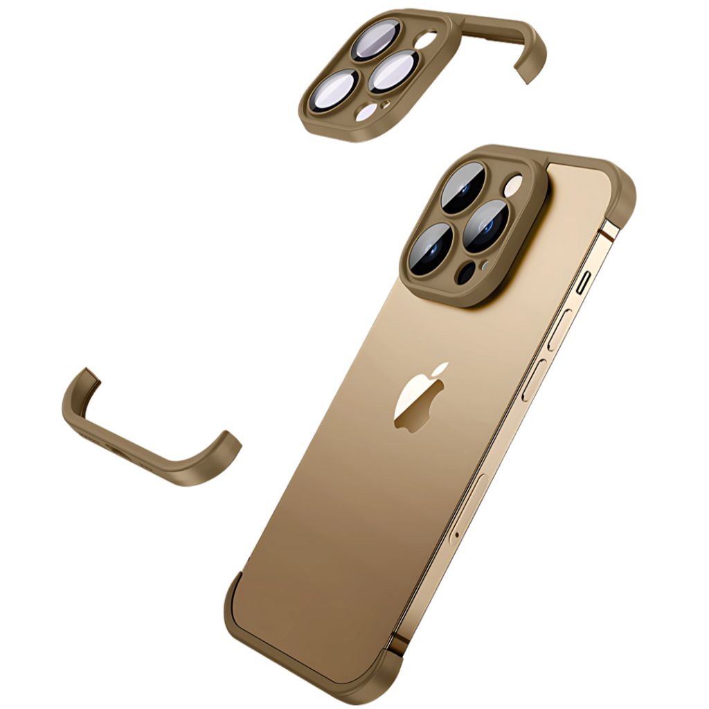 Verhoogde randen op ArmorEdge Max iPhone 16 telefoonhoesje.