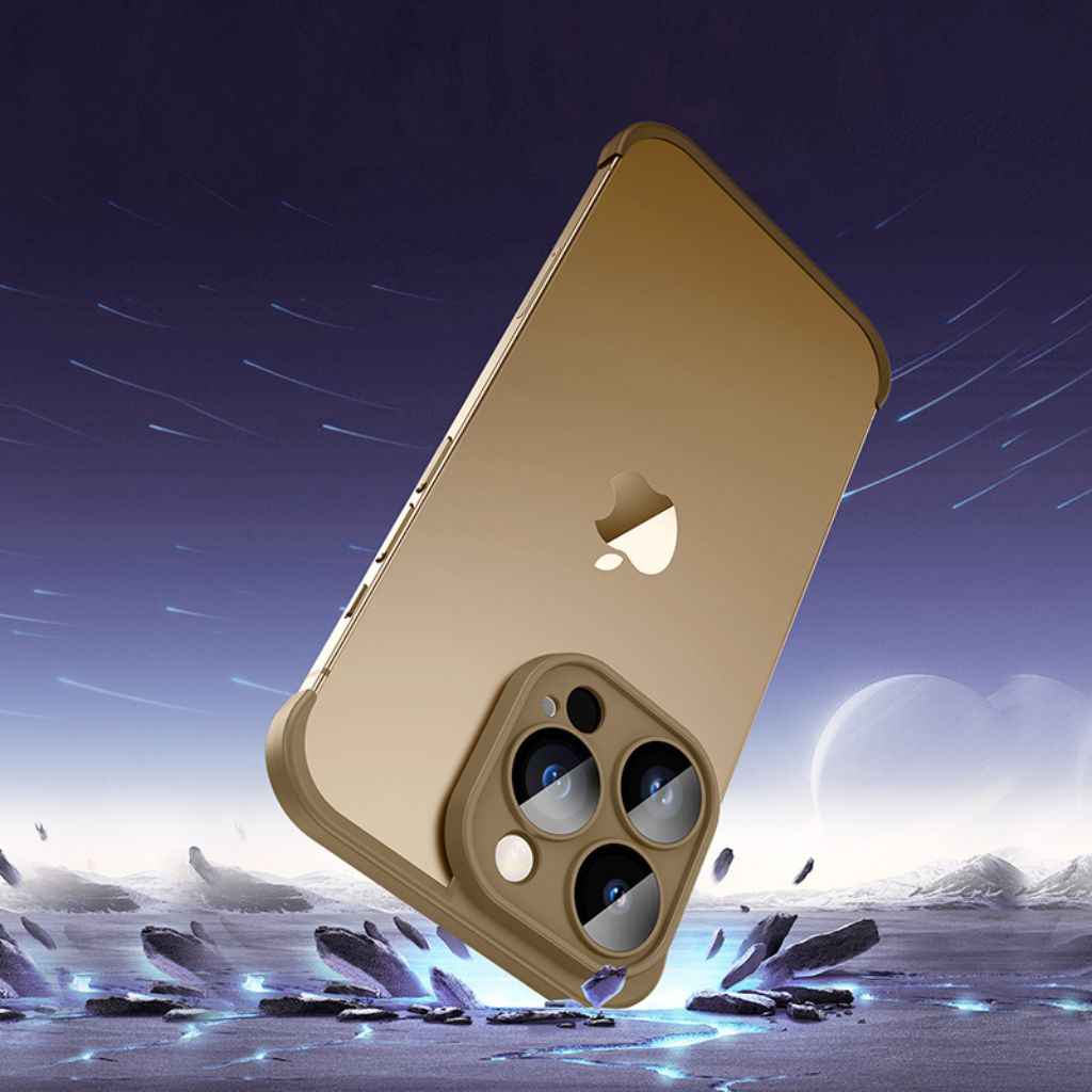Robuuste ArmorEdge Max iPhone 17 hoes met schokbestendige valbescherming.