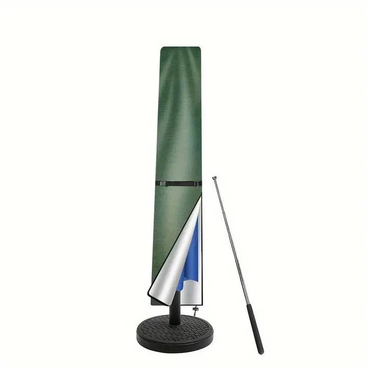 Hoogwaardige parasol beschermhoes met UV-bescherming, waterdicht en met ritssluiting voor maximale levensduur van uw parasol.