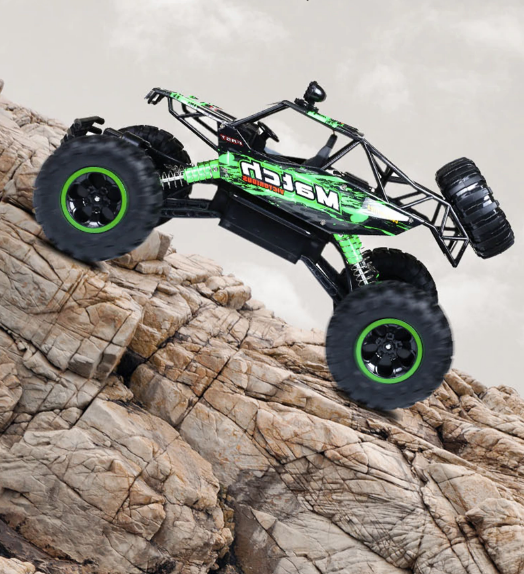 Krachtige RC rock crawler 4x4 met afstandsbediening, perfect voor off-road avonturen op elk terrein.