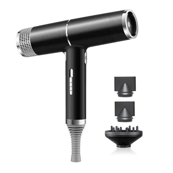 Velair professionele haardroger, grijs. Krachtig en lichtgewicht, voor snel drogen en pluisvrije, glanzende lokken.