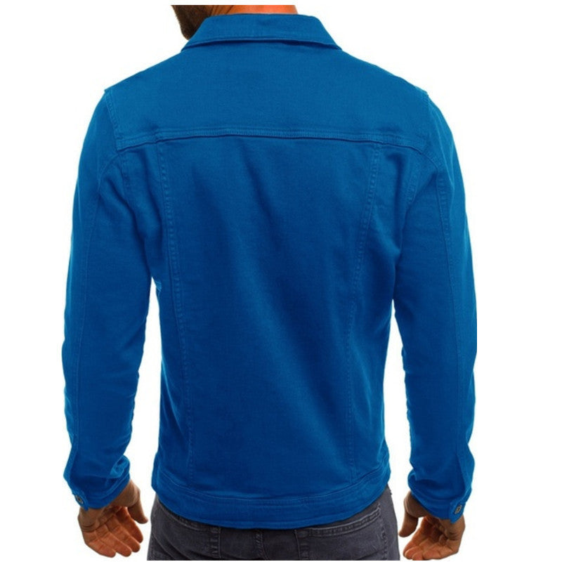 Comfortabel herenjack met lange mouwen, ideaal als truckerjack. Perfecte stijlvolle bovenkleding voor elke dag.