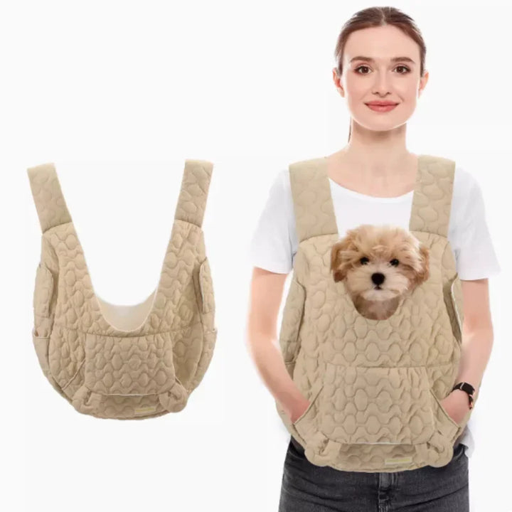 RoverRug XL hondendraagtas waterdicht & lichtgewicht voor comfortabel reizen. Ergonomische transporttas voor hond of kat.