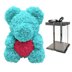 Tiffany Blauw met doos