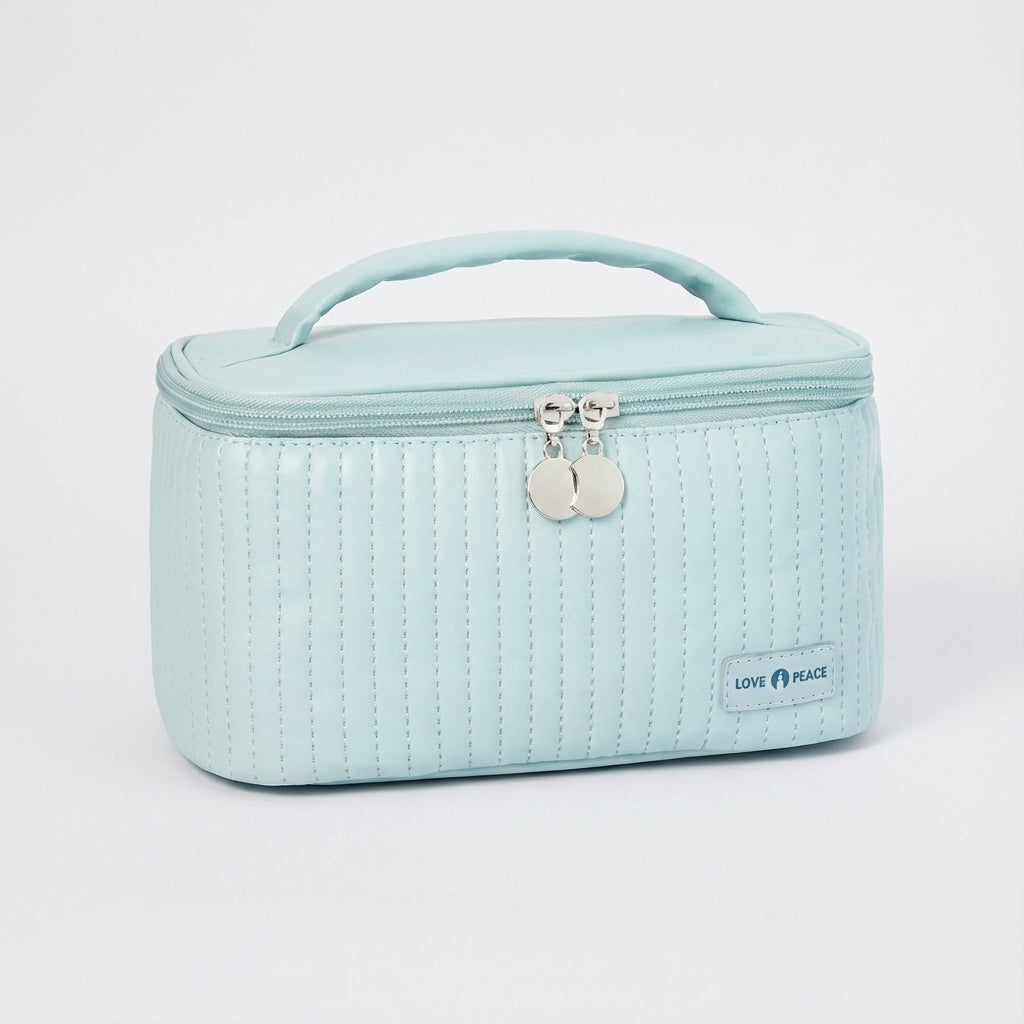 Praktische en duurzame toilettas voor dames, waterbestendig, perfect voor make-up, cosmetica en alle reisbenodigdheden.