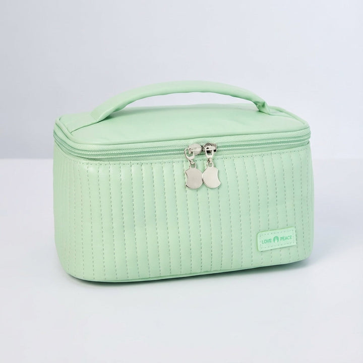 Veelzijdige cosmetica tas en beautycase voor dames, perfecte reisorganizer voor al je verzorgingsproducten en make-up.