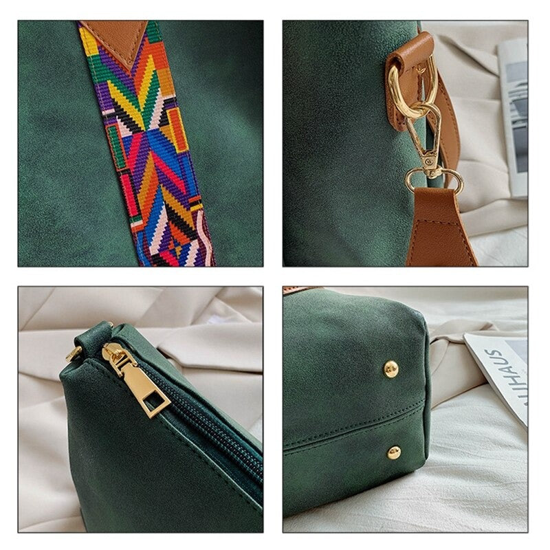 Lichtgewicht en ruime PU leren handtas voor dames. Perfect als dagelijkse schoudertas of tote bag.