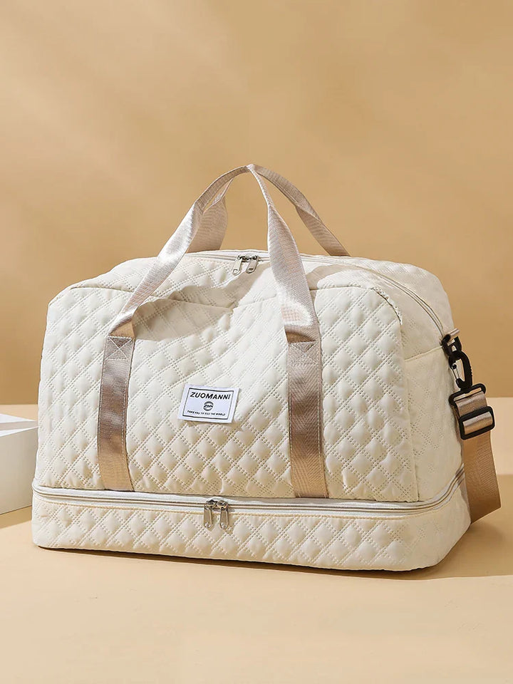 Ruime reistas & sporttas met apart schoenenvak, perfect als handbagage voor reizen of gym.