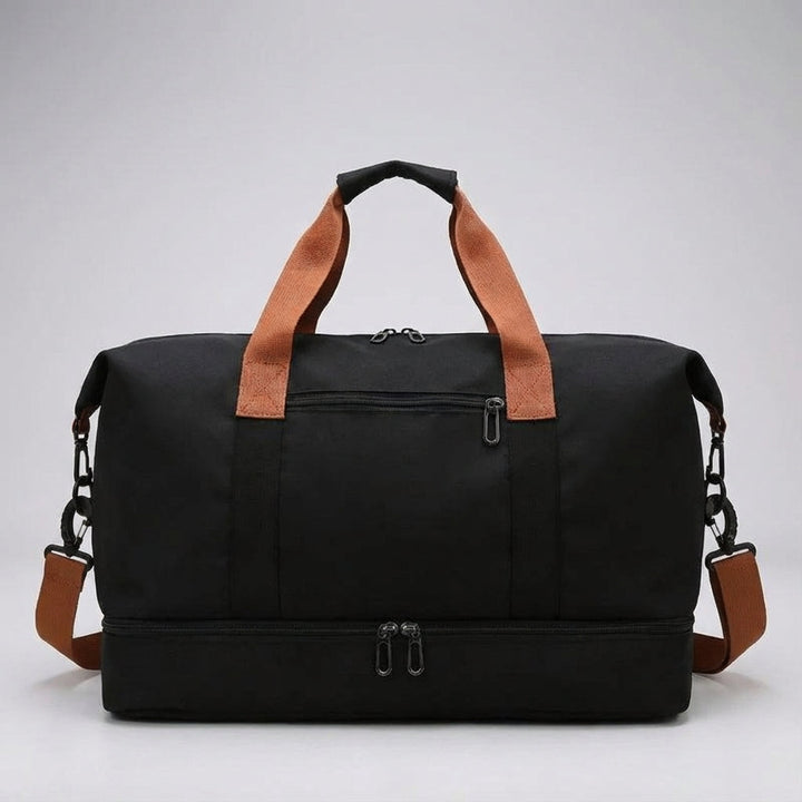 Comfortabele Voyantu sport- en reistas met verstelbare schouderband. Perfecte duffelbag voor dagelijks gebruik.