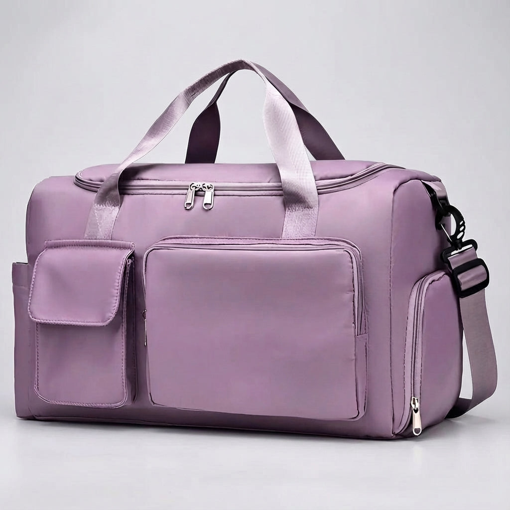 Unisex weekendreistas op bagagerek, perfect voor een weekendje weg; met apart schoenenvak.