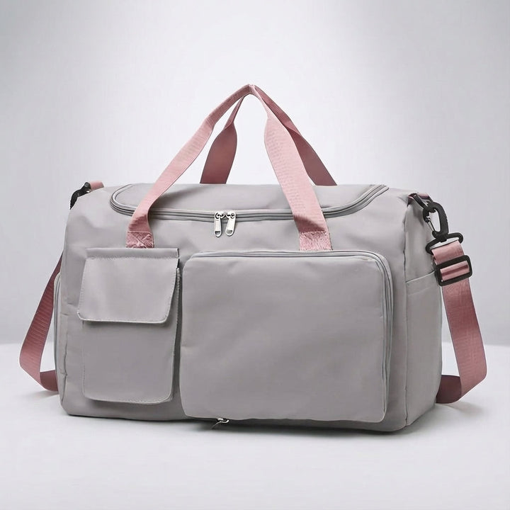 Duurzame unisex reistas met schoenenvak, perfect voor georganiseerde weekendjes weg of als sporttas.