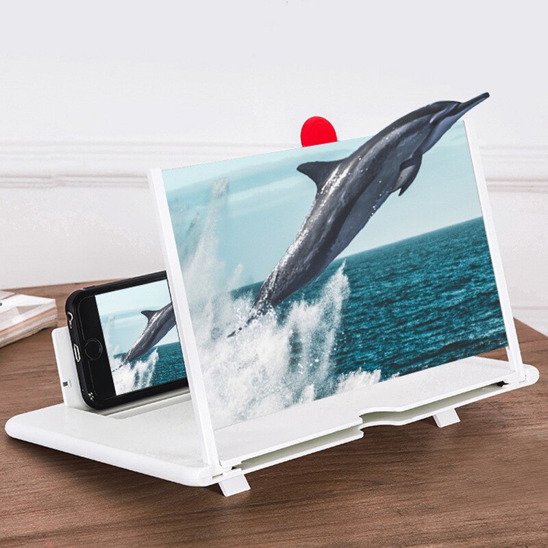Draagbare schermvergroter voor mobiel. Comfortabel filmkijken en minder belasting voor de ogen.