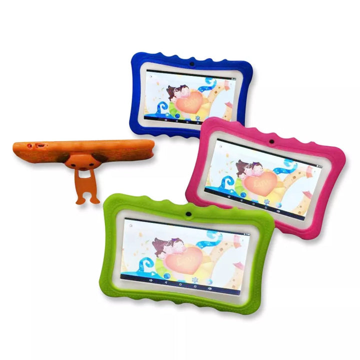 Schokbestendige 7 inch kinder tablet met ouderlijk toezicht, ideaal voor educatief digitaal leren.