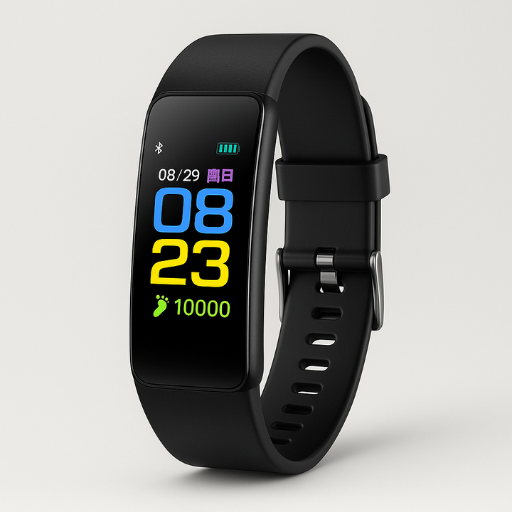 Gezondheids-smartwatch voor ouderen: monitor hartslag, bloeddruk, stappen en slaap met dit gebruiksvriendelijke horloge.