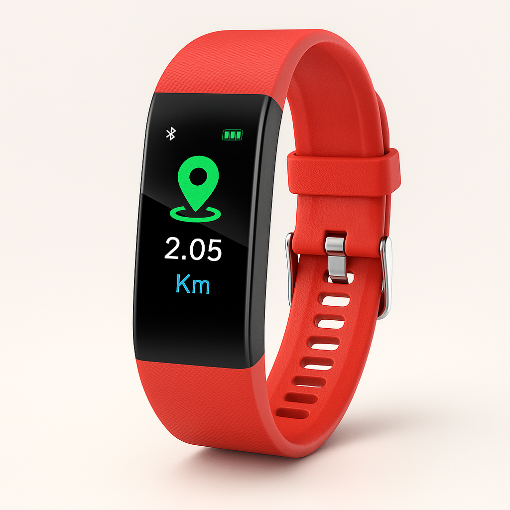Fitness en gezondheidstracker voor senioren: deze comfortabele smartwatch volgt activiteit, slaap en ontvangt meldingen.