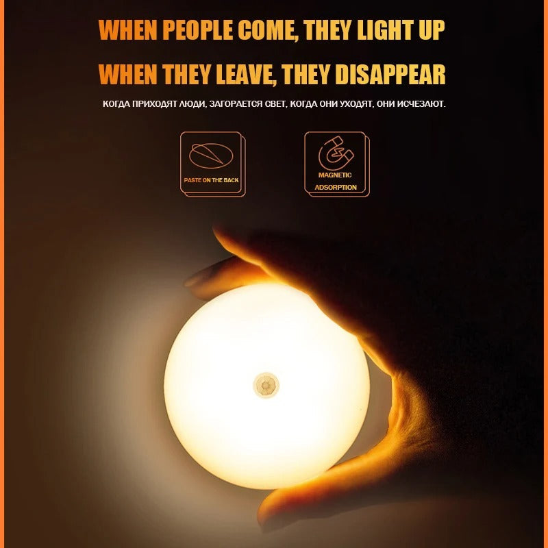 Batterijgevoede draadloze LED wandlampen (2 stuks) voor flexibele verlichting zonder bedrading.