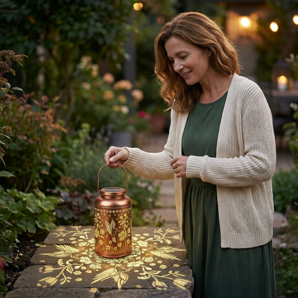 Duurzame weerbestendige solar tuinlamp voor buiten. Creëer sfeer met deze elegante tuinverlichting.