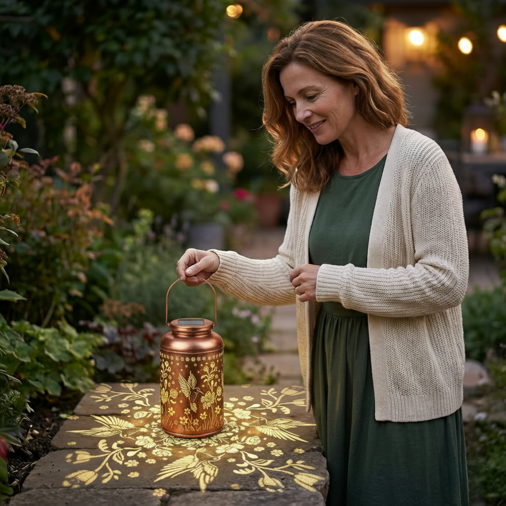 Duurzame weerbestendige solar tuinlamp voor buiten. Creëer sfeer met deze elegante tuinverlichting.