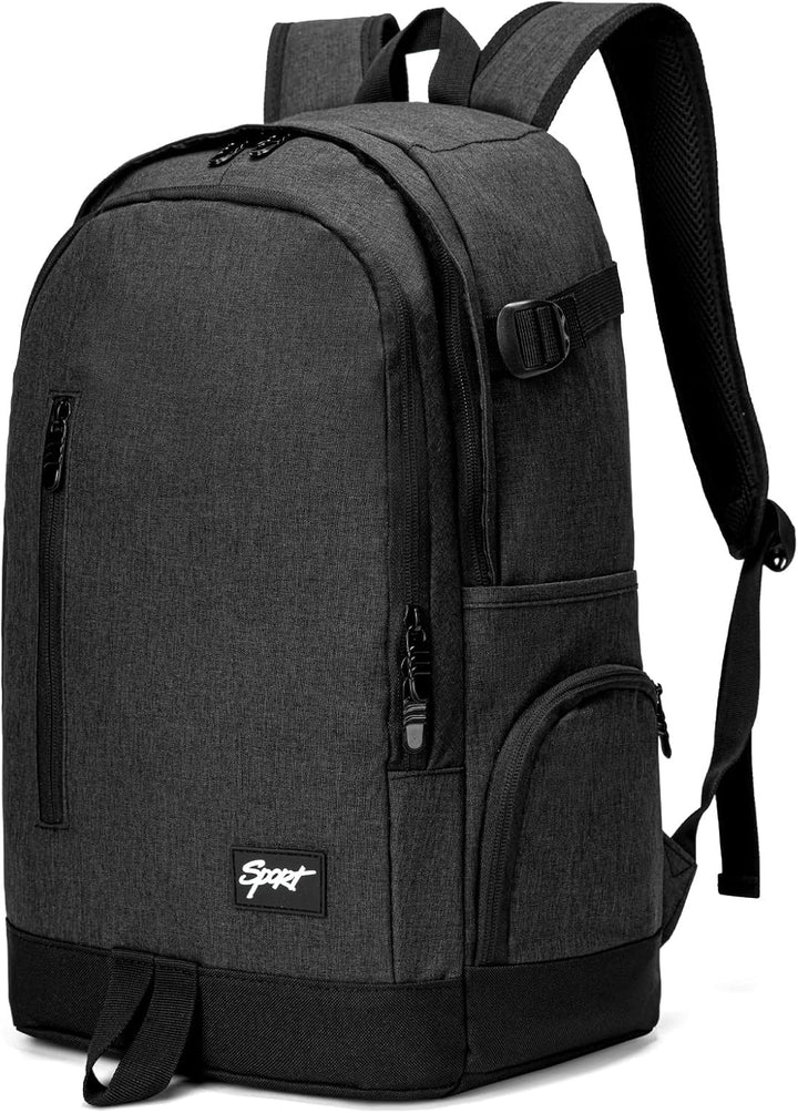 Slanke unisex laptoprugzak (15,6 inch) met organizer, ideaal voor werk, school en reizen.