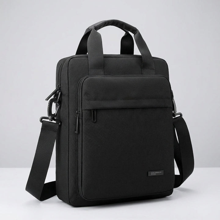 Unisex Vaylor laptoptas voor zakenreizen, met schouderriem, waterdicht nylon en veel opbergvakken.