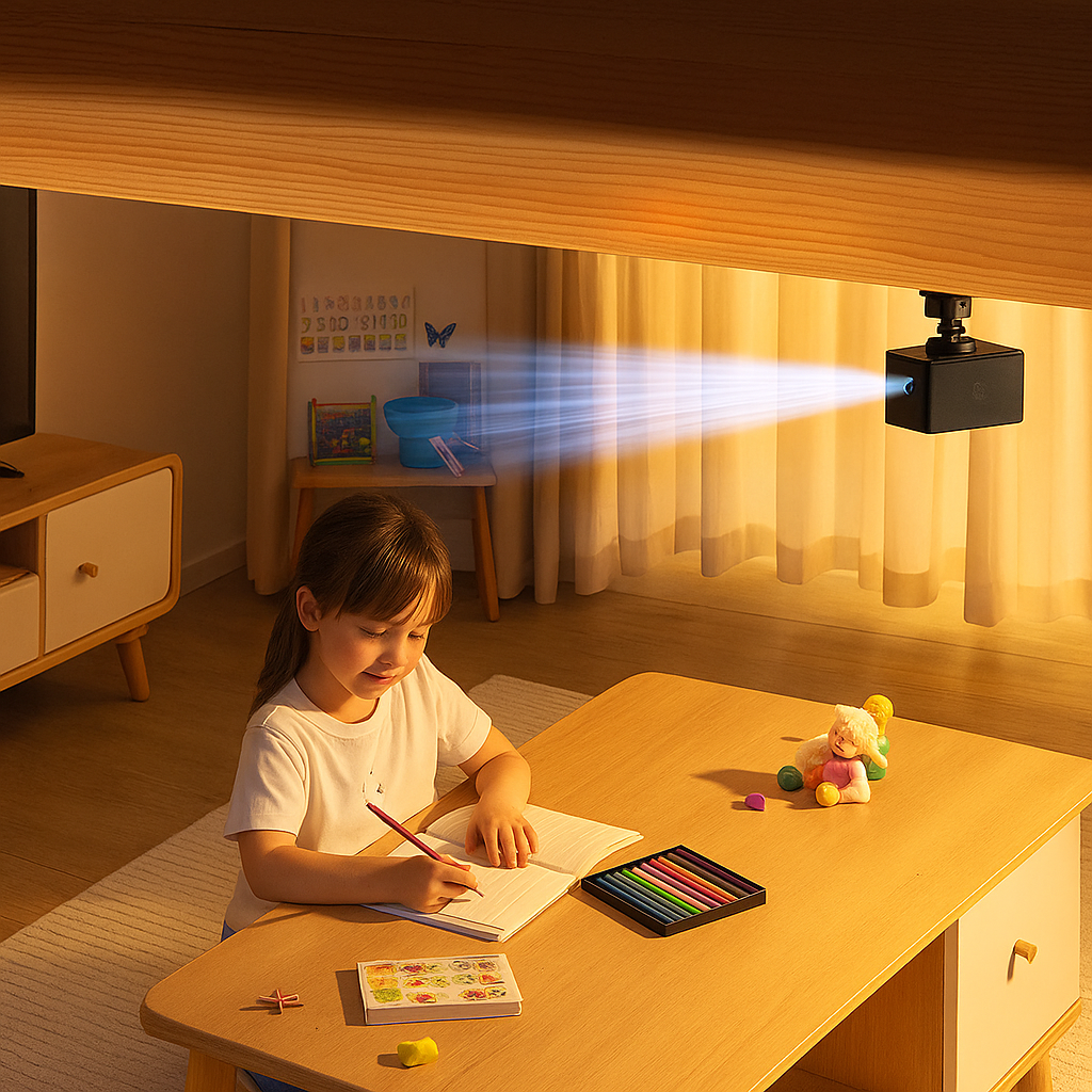Slimme draadloze camera voor binnen, eenvoudig te plaatsen en te beheren, voor continu toezicht.