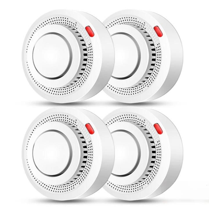 Bescherm je gezin met deze slimme wifi rookmelder, voorzien van een krachtig 85dB brandalarm.