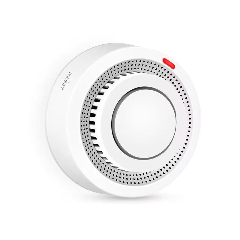 Tuya Smart WiFi rookmelder, waarschuwt direct via app en luid 85dB alarm.