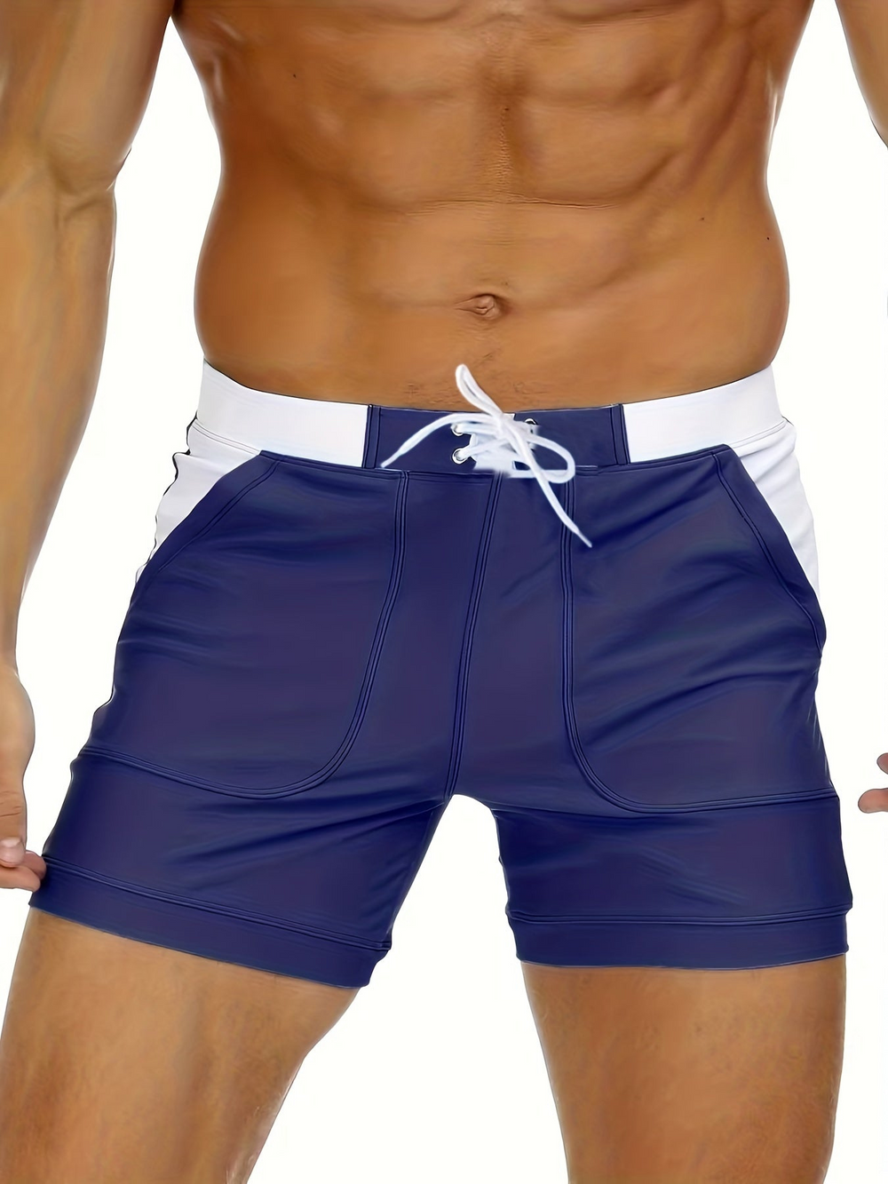 Comfortabele sportieve heren zwemshort Elias voor vrije tijd, strand en zomerse activiteiten.