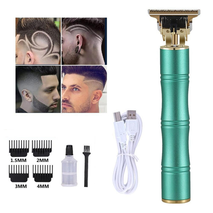 Nauwkeurige snoerloze tondeuse voor heren, voor detailwerk aan baard, haar en strakke neklijnen.