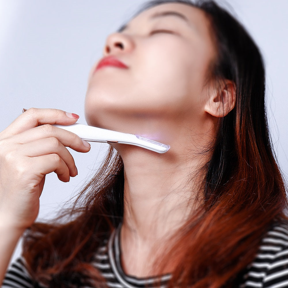 Draagbare SoftSkin™ gezichtshaar verwijderaar: pijnloos, effectief en essentieel voor jouw dagelijkse beautyroutine.