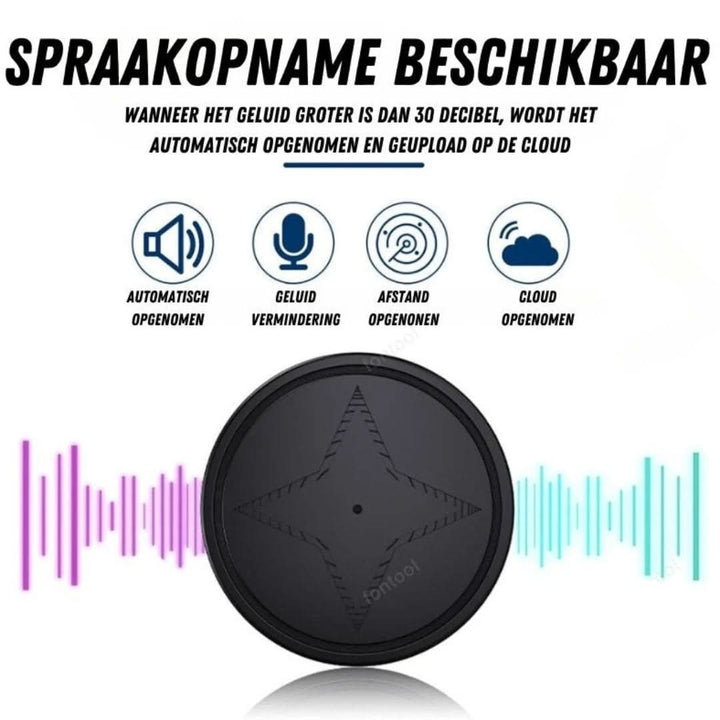 Anti-diefstal GPS-tracker met sterke magneet voor waardevolle spullen, voertuigen & realtime beveiliging.
