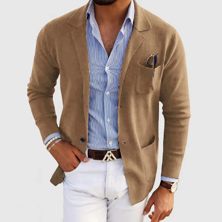 Stijlvol en comfortabel Milo heren vest met reverskraag, ideaal voor casual of nette gelegenheden.