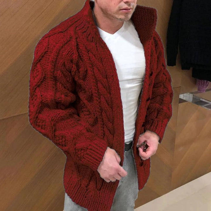 Gebreide heren trui (vest) in een veelzijdige kleur, ideaal voor een stijlvolle outfit in elk seizoen.