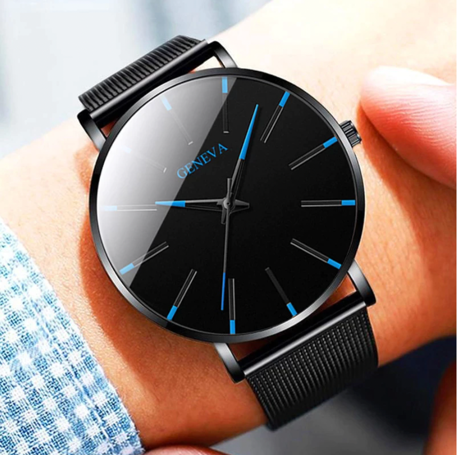 Modern en duurzaam herenhorloge, minimalistisch design, ideaal stijlvol accessoire voor de moderne man.