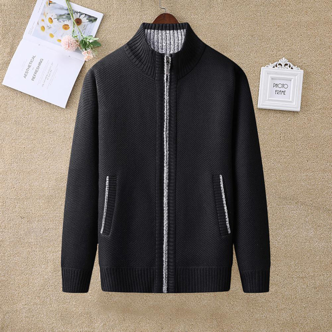 "Stijlvol herenfleece vest met rits, moderne pasvorm, comfortabel en warm, ideaal voor casual en formele gelegenheden."