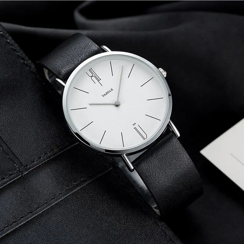 Klassiek herenhorloge Henry, elegant accessoire voor de moderne man, met stijlvolle wijzerplaat.