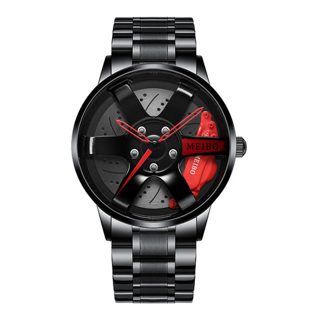 Precisie uurwerk in dit racewagen herenhorloge RaceVision, betrouwbaar en stijlvol.