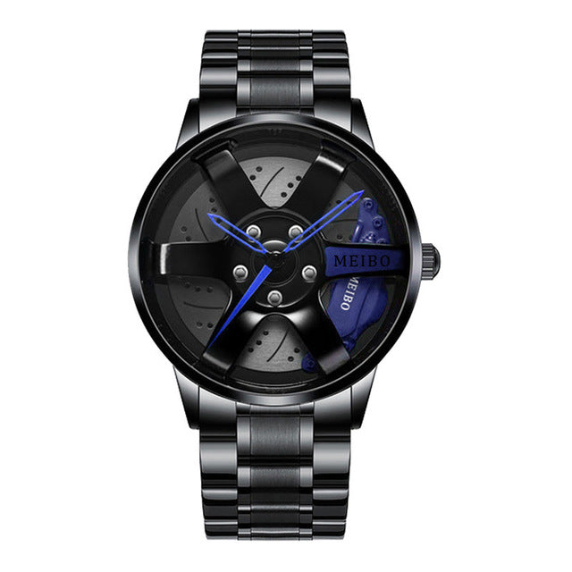 Krachtig en stijlvol heren racewagen horloge RaceVision, een blikvanger.