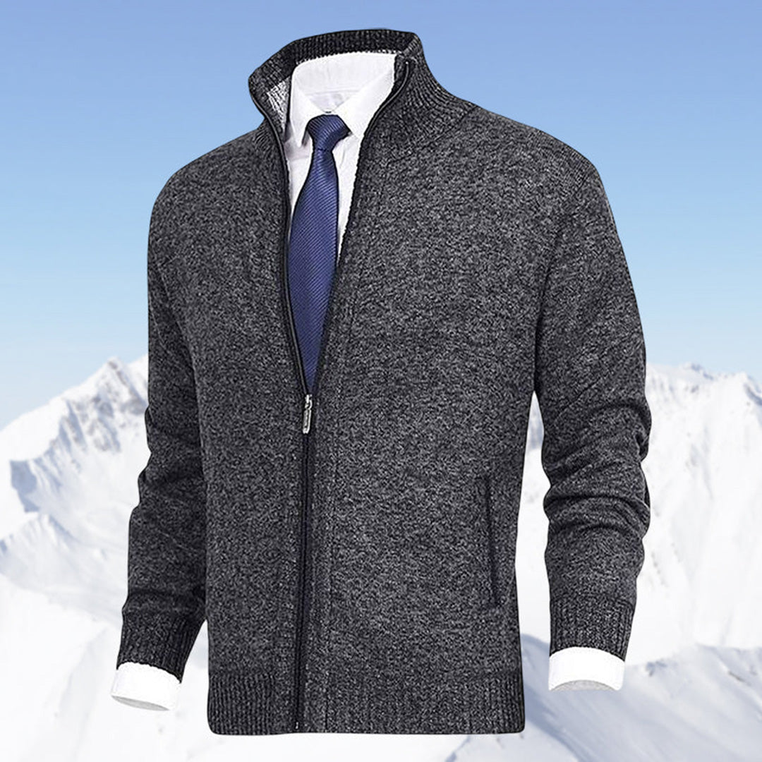 Comfortabel herenvest met rits, perfect voor laagjes in casual herenmode. Nieuw en trendy.