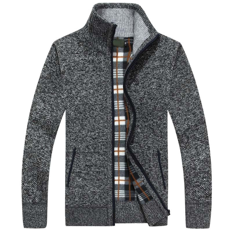 Warm herenvest, comfortabele kleding voor de winter, stijlvol en betaalbaar voor mannen.