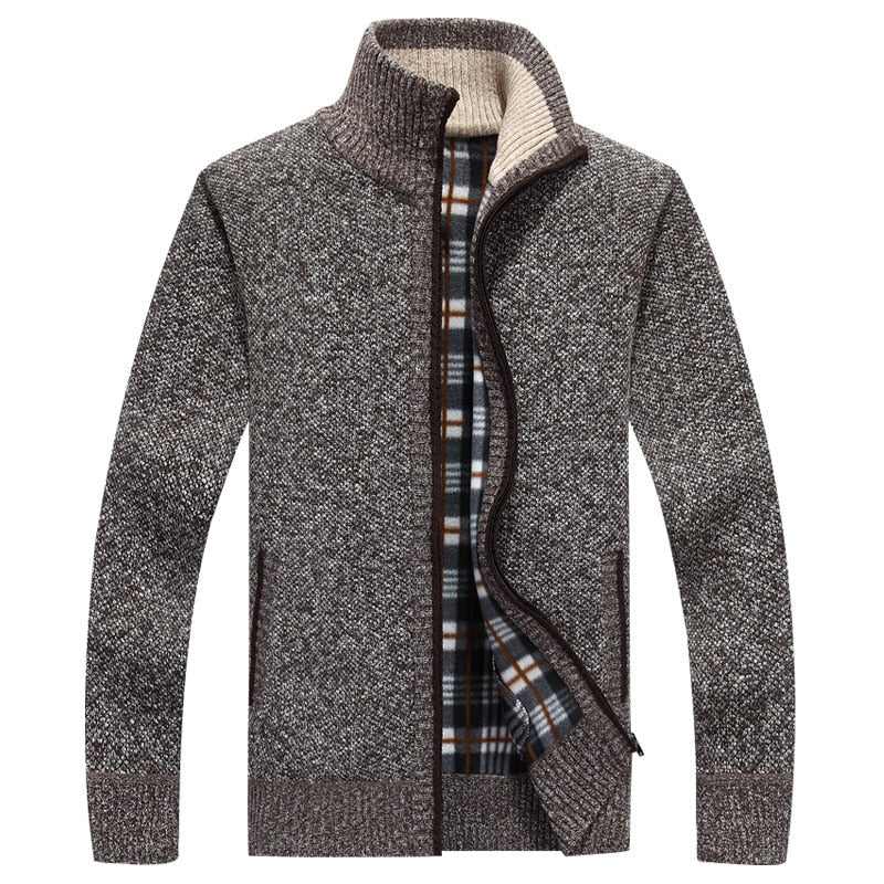 Zacht herenvest, een must-have trui voor casual stijl en warmte in de mode.
