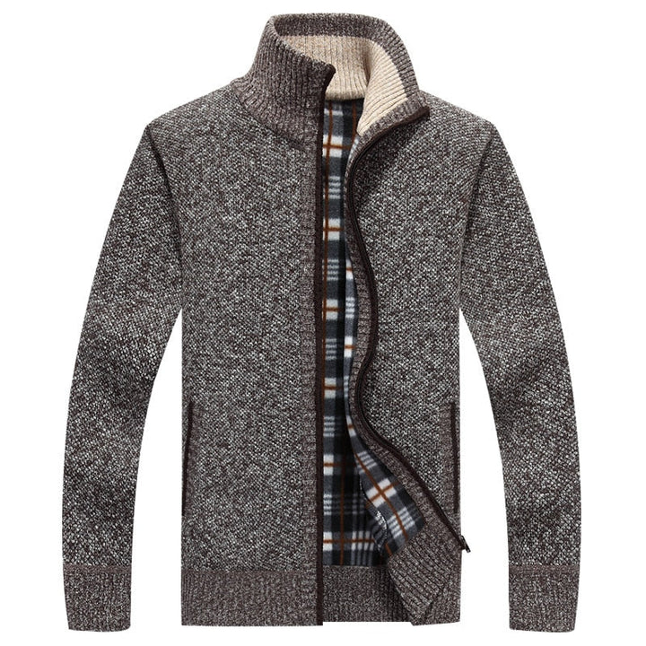 Zacht herenvest, een must-have trui voor casual stijl en warmte in de mode.