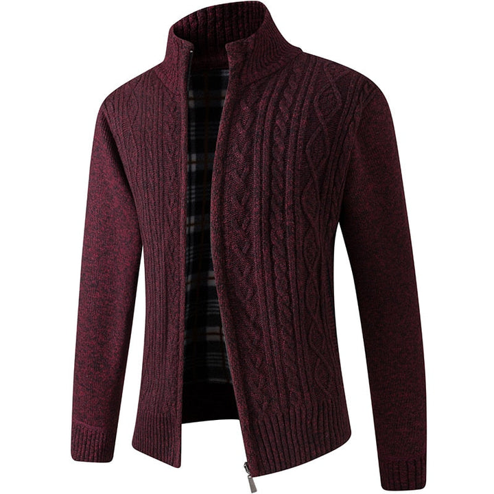 Stijlvol herenvest in effen kleur, comfortabel en betaalbaar voor de casual wintermode.