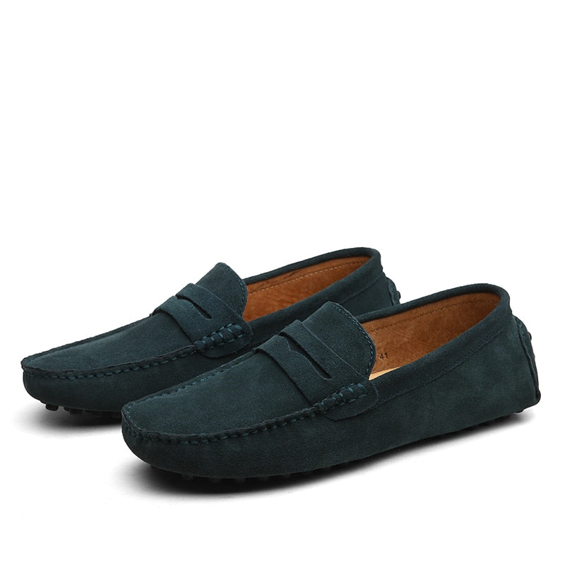 Heren loafers, stijlvolle instappers die perfect matchen met casual en chique kleding.