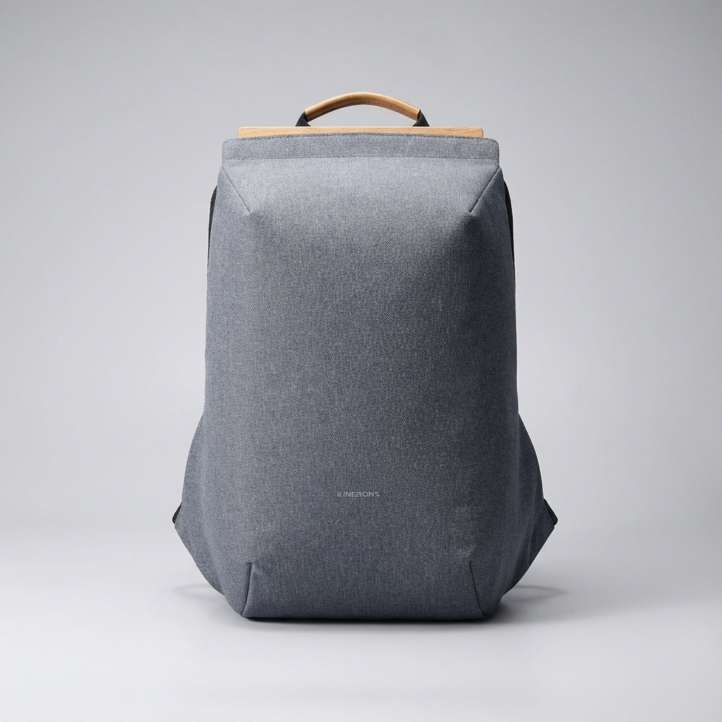 Unisex antidiefstal laptoprugzak (15 inch) met slimme organizers, perfect voor professionals en dagelijks gebruik.