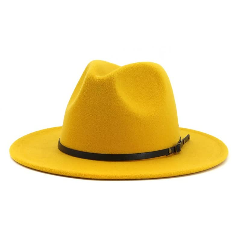 Stijlvolle dames fedora hoed, een trendy mode-accessoire voor elke vrouw.