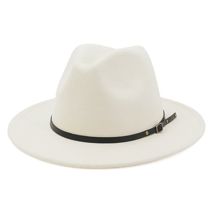 Trendy dames fedora, een veelzijdig accessoire dat elke garderobe aanvult.