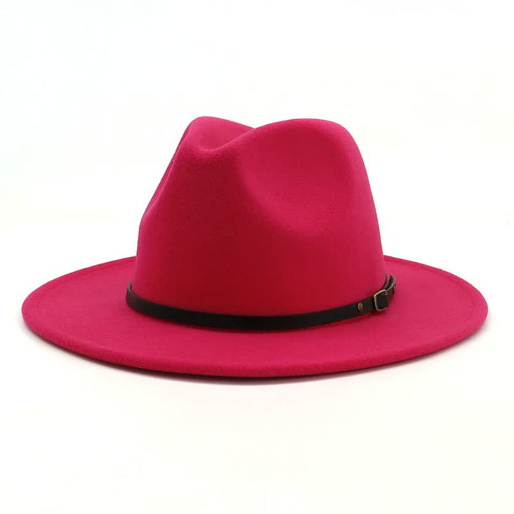 Dames fedora hoed, een veelzijdig casual accessoire met een modieuze uitstraling.