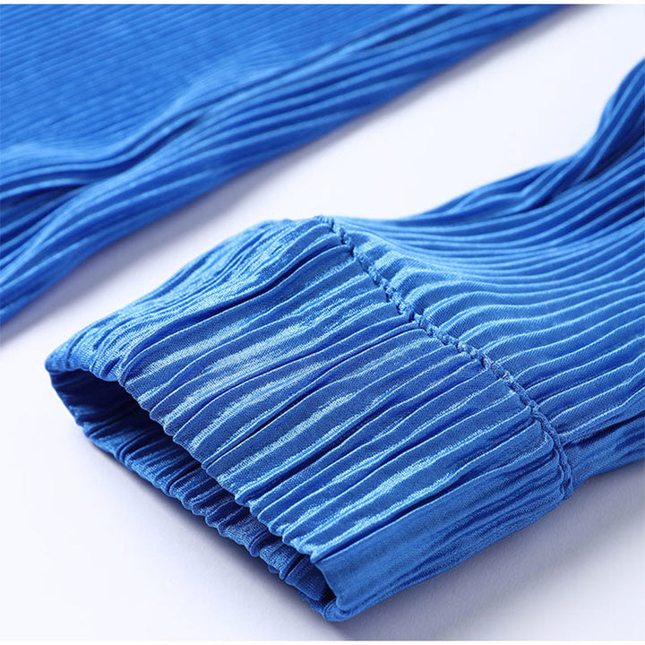 Loosefit dames outfitset in fris blauw, comfort en stijl.
